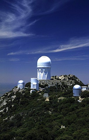 USA, United States of America, Arizona: Kitt Peak National Observatory south of Tucson.