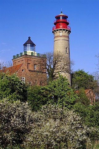 Lighthouses Kap Arkona, Island Rugen,  Mecklenburg-Western Pomerania, Germany