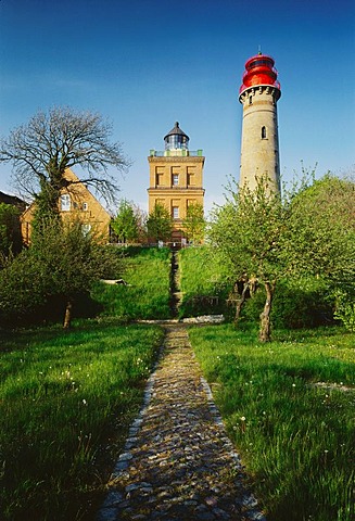 Lighthouses Kap Arkona, Island Rugen,  Mecklenburg-Western Pomerania, Germany