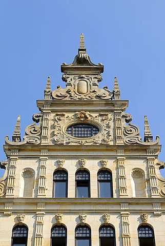 Front from a old house in old part of town - Bremen, Germany, Europe.