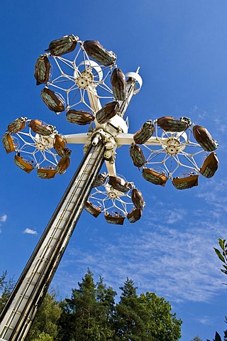 The Bounty Tower in the Holidaypark, Hassloch, Rhineland-Palatinate, Germany.