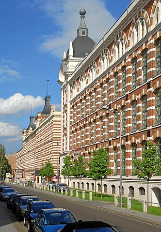 The Elsterpark Leipzig, former colored thread works, is Europe's biggest industry monument from the period of promotion