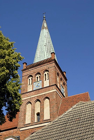 Virgin Mary church, Marienkirche, Ruegen, Rugia, Mecklenburg-Western Pomerania, Germany