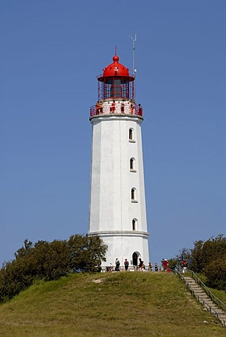 Lighthouse, Dornbusch, island Hiddensee, Mecklenburg-Western Pomerania, Germany