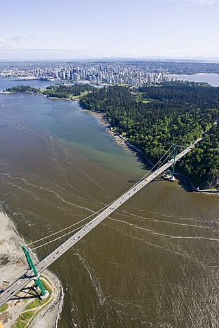 Lions Gate Bridge, Vancouver, British Columbia, Canada, North America