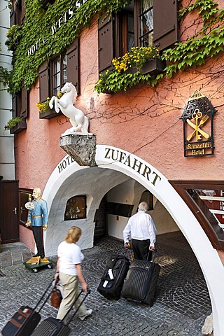 Hotel "Im Weissen Rossl am Wolfgangsee", St. Wolfgang, Salzkammergut, Upper Austria