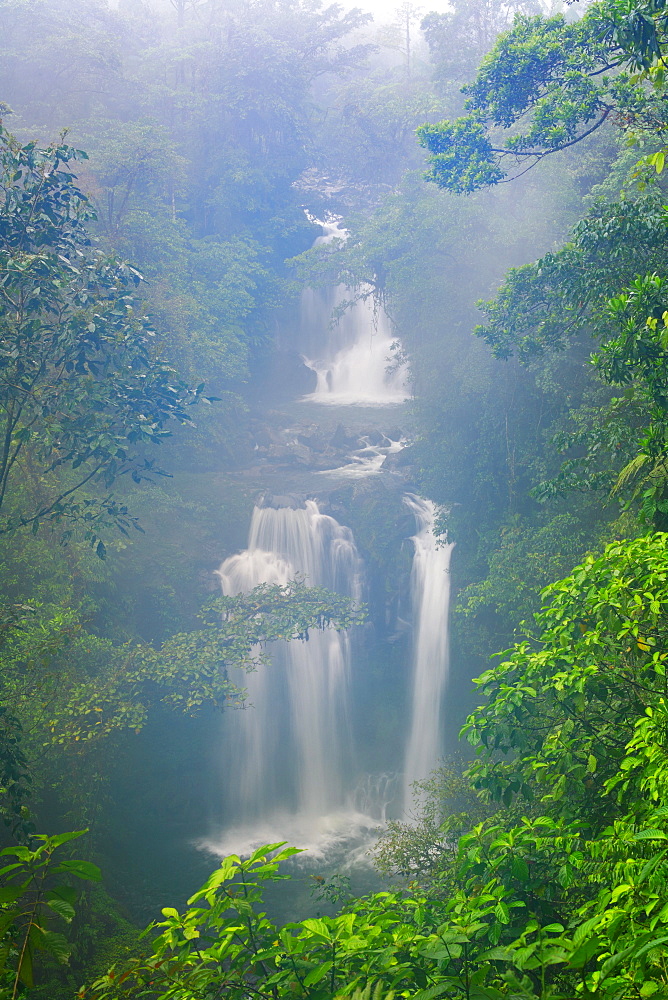 Waterfall, Rara Avis, Las Horquetas, Costa Rica