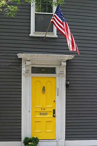 Door in Providence, Rhode Island.