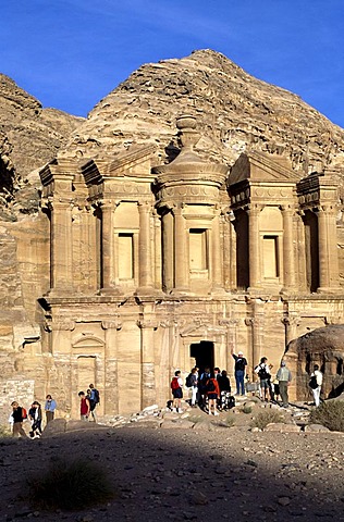 Monastary Ad Deir, Petra, Jordan, Asia