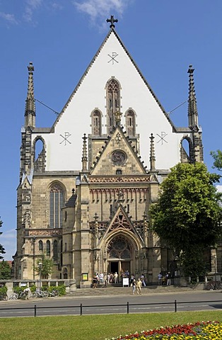 Thomaskirche Church, Leipzig, Saxony, Germany, Europe