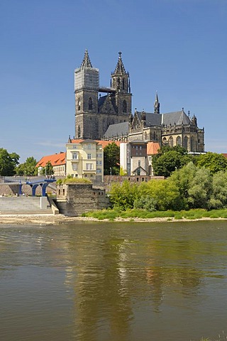 Saint Mauritius Saint Katharina Cathedral, Magdeburg, Saxony-Anhalt, Germany, Europe
