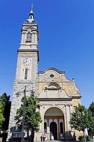 Georgenkirche Church, the baptismal church of Johann Sebastian Bach, Eisenach, Thuringia, Germany, Europe