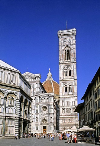 Baptistry, Santa Maria del Fiore Cathedral, Florence, Tuscany, Italy Europe