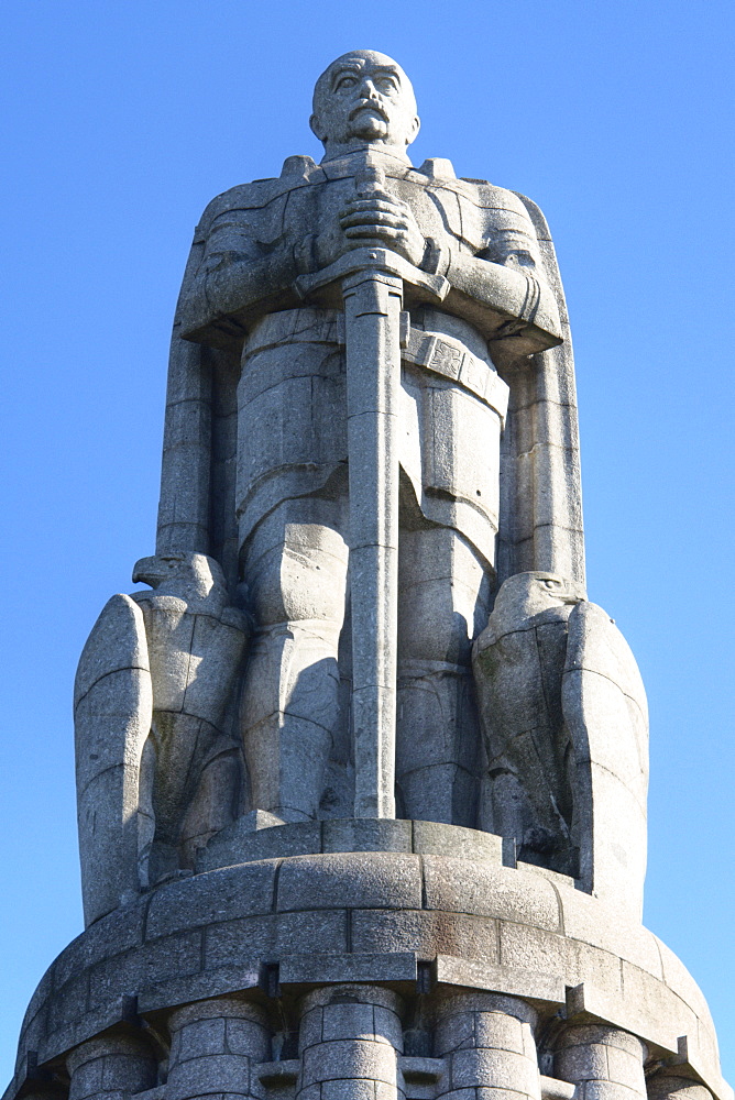 Bismarck-Denkmal (Bismarck monument), St. Pauli, Hamburg, Germany