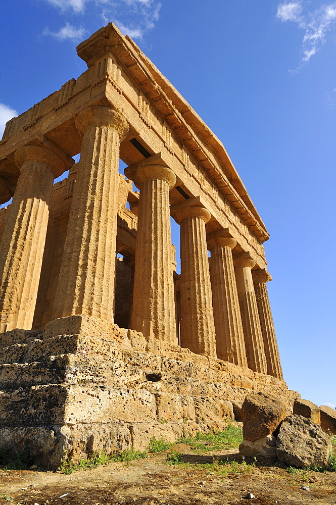 Temple of Concord, Valle dei Templi, Valley of Temples, Agrigento, Sicily, Italy, Europe