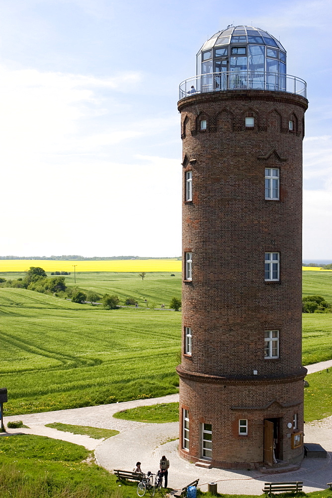 Old lighthouse at Cape Arkona, Ruegen Island, Mecklenburg-Western Pomerania, Germany, Europe