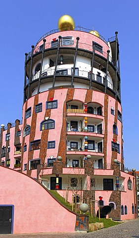 The green citadel, Magdeburg, Saxony-Anhalt