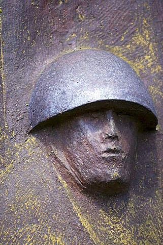 Soldier memorial in Kolobrzeg, Zachodnio-Pomorskie, Poland