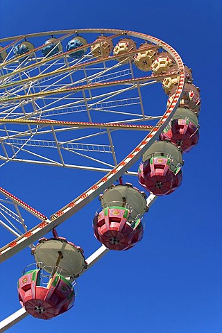 Ferris wheel, Biberach an der Riss, Upper Swabia, Baden-Wuerttemberg, Germany