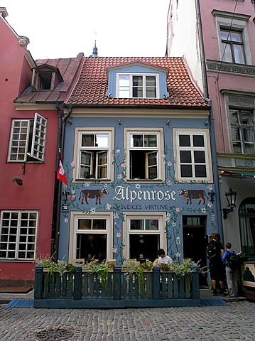 Restaurant Alpenrose in Riga Latvia