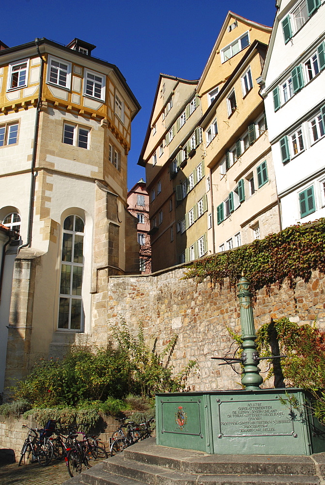 Protestant collegiate house Tuebingen Baden Wuerttemberg germany