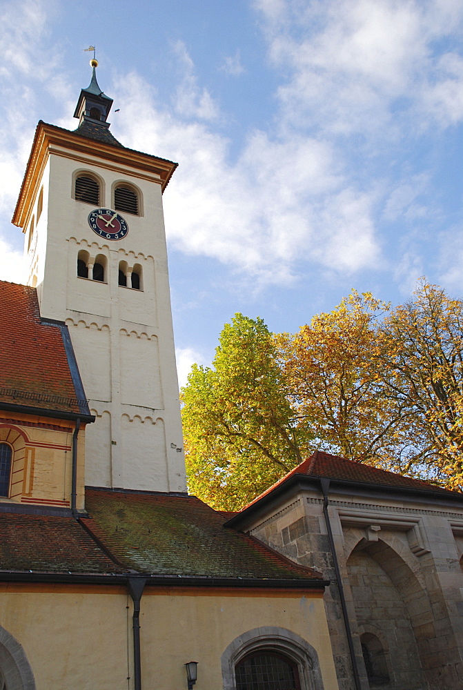 Collegiate church pc. Pelargius monastery Denkendorf Baden Wuerttemberg Germany