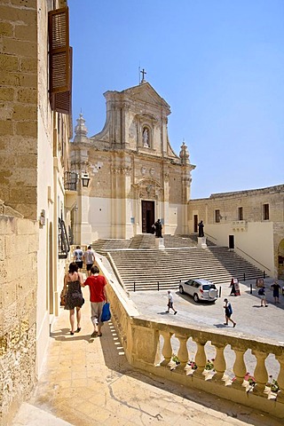 Cathedral, Victoria, Gozo, Malta, Europe