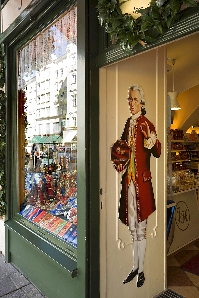 Candy store at the Old Market, Salzburg, Salzburger Land, Austria, Europe