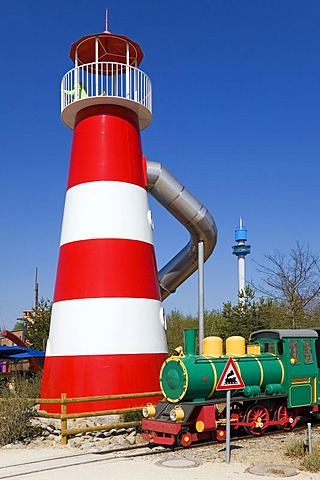 The Ravensburger Spieleland amusement park, near Ravensburg, Baden-Wuerttemberg, Germany