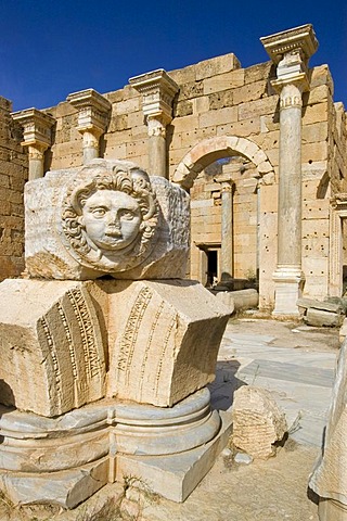 New forum at Leptis Magna