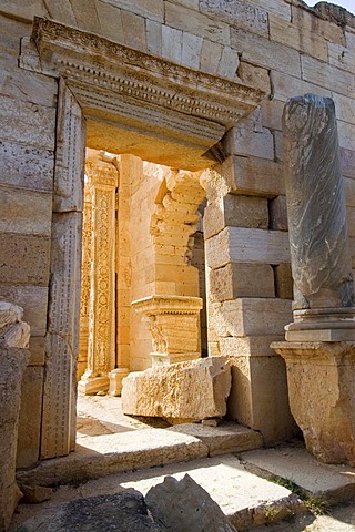 Severian basilica of Leptis Magna