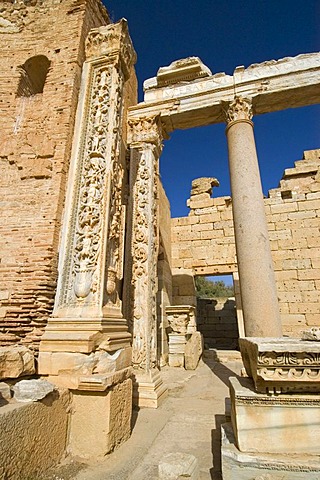 Severian basilica of Leptis Magna