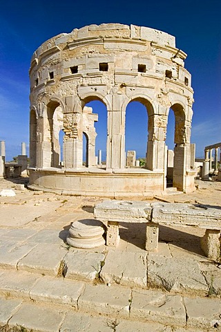 Roman market square at Leptis Magna