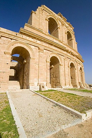 Roman theater in Sabrata, Libya