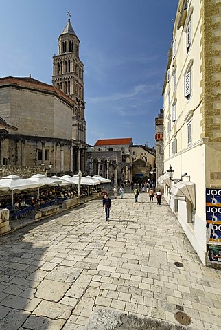 Historic city of Split, Diocletian Palace, Dalmatia, Croatia