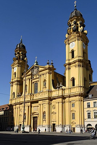 Theatinerkirche St. Kajetan, Munich, Bavaria, Germany