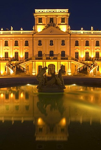 Esterhazy, Eszterhazy castle in Fertoed at Neusiedler See, Hungaria