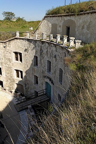 Imperial austrian fortress of Monostor, Fort Sandberg, Unesco World Heritage candidate, Komarom, Hungaria