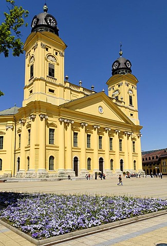 Reformed church, city square of Debrecen, Hungaria