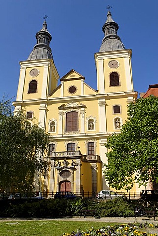 Church of the Cistercians, historic old town of Eger, Hungaria
