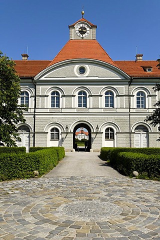 Royal Marstall with Marstall Museum, Schloss Nymphenburg, Munich, Bavaria, Germany