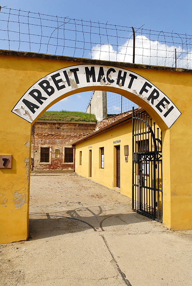 Gestapo prison Small Fortress Theresienstadt, Terezin, north Bohemia, Czech Republic