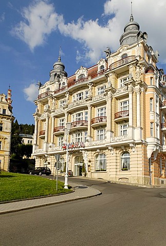 Health resort Marianske Lazne, Marienbad, west Bohemia, Czech Republik