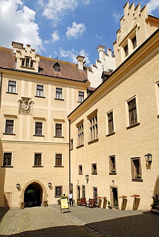 Konopiste castle in Benesov, Central Bohemia, Czech Republic