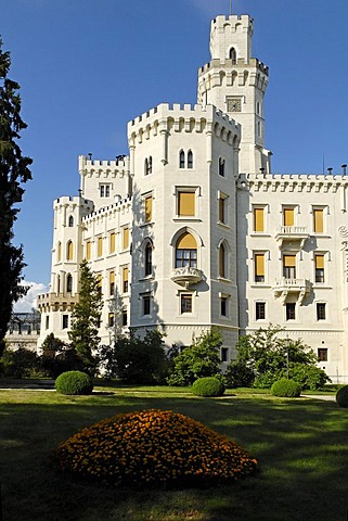 Hluboka castle, Bohemia, Czech Republik