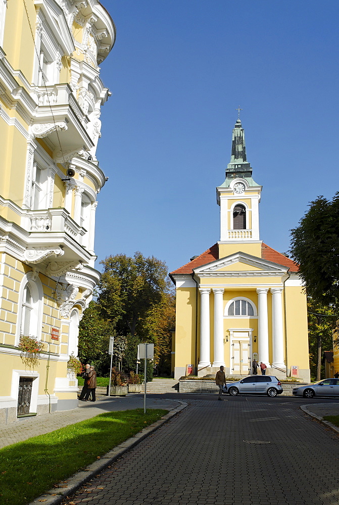 Frantiskovy Lazne Spa, Franzensbad, west Bohemia, Czech Republik