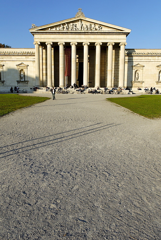 Glyptothek at Koenigsplatz, Munich, Bavaria, Germany