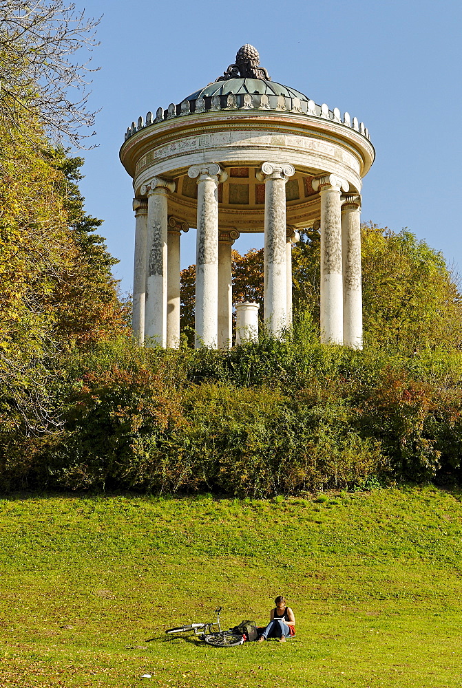 Monopteros, Englischer Garten, English Garden, Munich, Bavaria, Germany