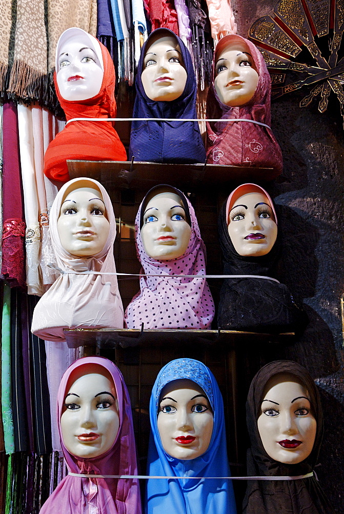 Headscarve for the arabian woman, Damascus, Syria