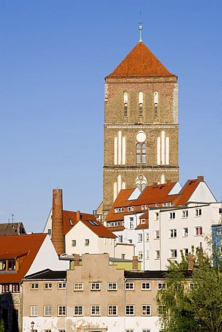 St. Nicholas Church in Rostock, Mecklenburg-Western Pomerania, Germany